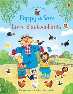 Poppy et Sam : livre d'autocollants - Stephen Cartwright