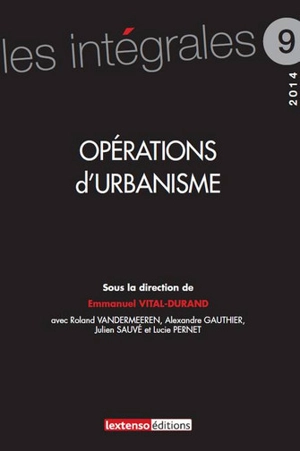 Opérations d'urbanisme