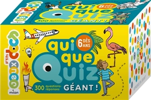 Quiquequiz géant ! : 300 questions-réponses - Lucie de  La Héronnière