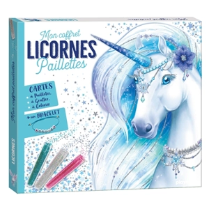 Mon coffret paillettes : licornes - Ad'lynh