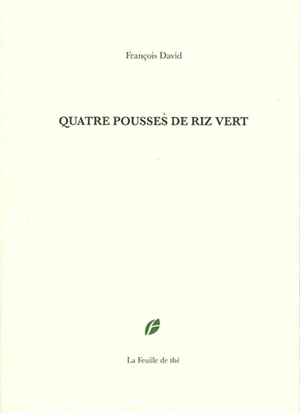 Quatre pousses de riz vert - François David