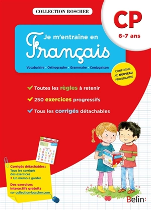 Je m'entraîne en français : CP, 6-7 ans : conforme au nouveau programme - Edwige Rafini