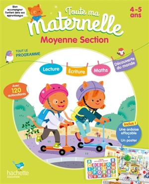 Toute ma maternelle, moyenne section, 4-5 ans : tout le programme - Guy Blandino