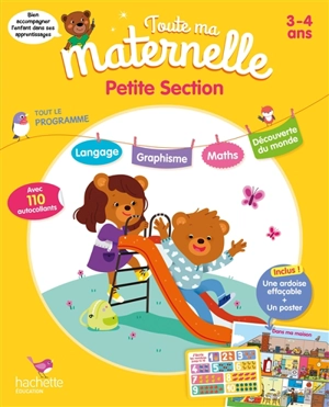 Toute ma maternelle, petite section, 3-4 ans : tout le programme - Guy Blandino