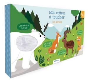 Mon coffret à toucher : les animaux - Deborah Pinto