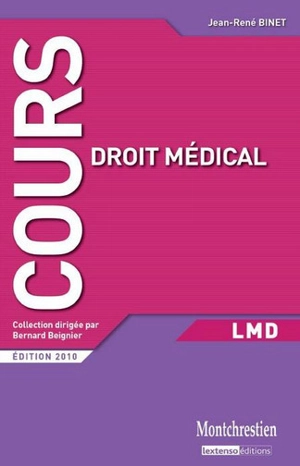 Droit médical - Jean-René Binet