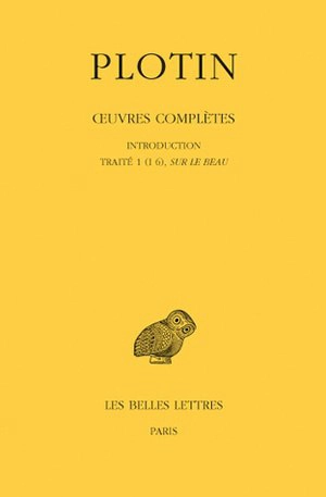 Oeuvres complètes. Vol. 1-1 - Plotin