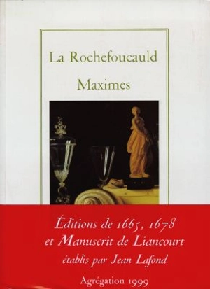 Maximes - François de La Rochefoucauld