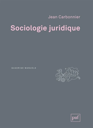 Sociologie juridique - Jean Carbonnier