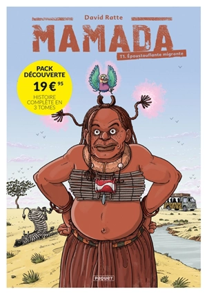 Mamada : pack découverte : histoire complète en 3 tomes - David Ratte