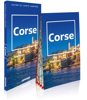 Corse : 3 en 1 : guide et carte laminée - Agnieszka Fundowicz