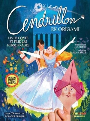 Cendrillon en origami - La studio (studio de graphisme)