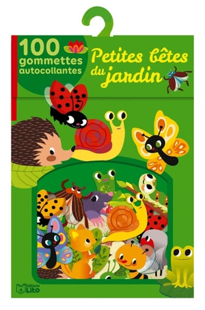 Petites bêtes du jardin : 100 gommettes autocollantes - Charlie Pop