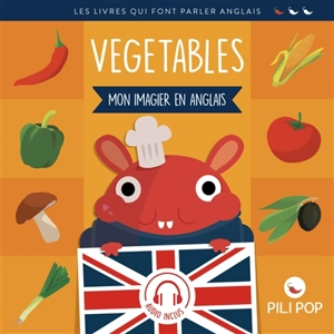 Vegetables : mon imagier en anglais - Hélène Camu