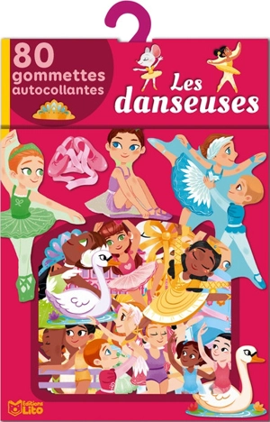 Les danseuses : 80 gommettes autocollantes - Marine Cazaux