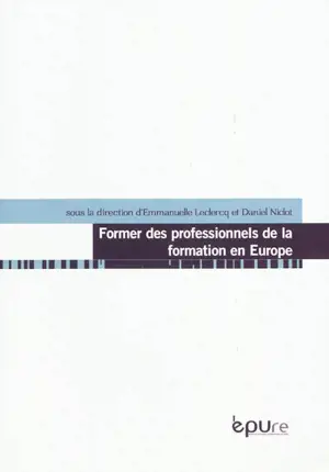 Former des professionnels de la formation en Europe