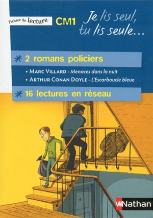 Je lis seul, tu lis seule, CM1 : fichier de lecture : 2 romans policiers, 16 lectures en réseau - Houria Delourme-Bentayeb