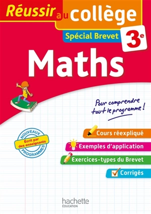 Maths 3e : spécial brevet - Michèle Blanc