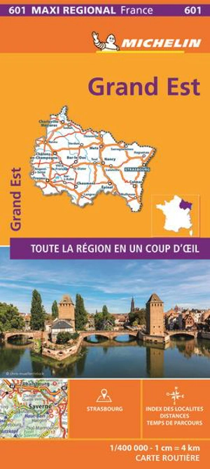 CARTE REGIONALE MAXI - GRAND-EST - Collectif