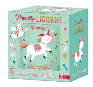 Princesse licorne : 1 mug + 1 cahier d'activités - Louise Anglicas