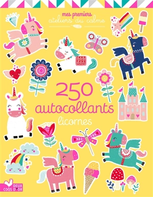 Licornes : 250 autocollants - Louise Anglicas