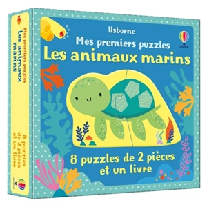 Les animaux marins : mes premiers puzzles - Matthew Oldham