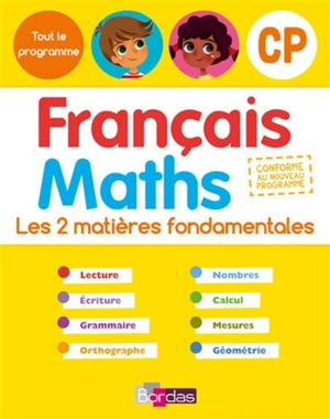 Français maths, CP : les 2 matières fondamentales - Ginette Grandcoin-Joly