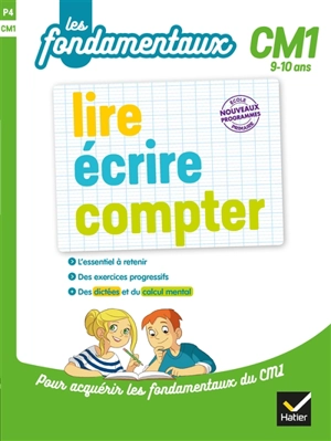 Lire, écrire, compter, CM1, 9-10 ans - Jean-Claude Landier
