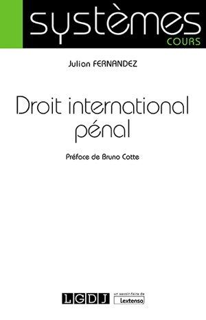 Droit international pénal - Julian Fernandez