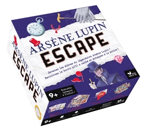 Arsène Lupin escape : devenez les élèves du légendaire Arsène Lupin ! : retrouvez le butin qu'il a caché et échappez à la police ! - Julien Hervieux