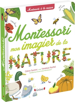 Mon imagier de la nature Montessori - Céline Santini