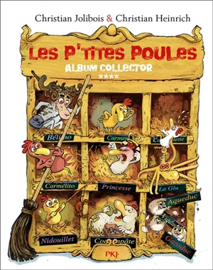 Les p'tites poules : album collector. Vol. 4 - Christian Jolibois