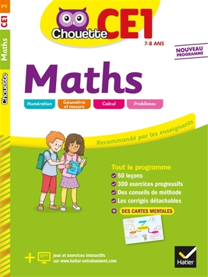 Maths CE1, 7-8 ans : nouveau programme - Lucie Domergue