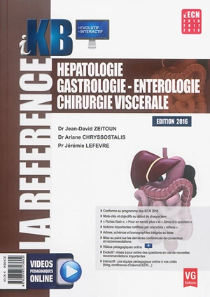 Hépatologie, gastrologie-entérologie, chirurgie viscérale - Jean-David Zeitoun