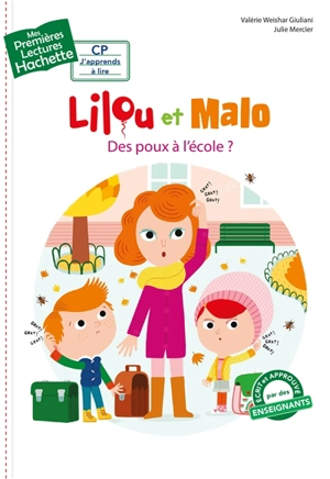 Lilou et Malo. Des poux à l'école ? - Valérie Weishar-Giuliani