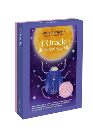 L'oracle du scarabée d'or : 44 cartes oracle, un carnet et le livre d'accompagnement pour ouvrir son âme aux synchronicités, aux symboles, aux messagers et à toutes vos inspirations - Anne Ghesquière