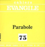 Cahiers Evangile, n° 75. Parabole