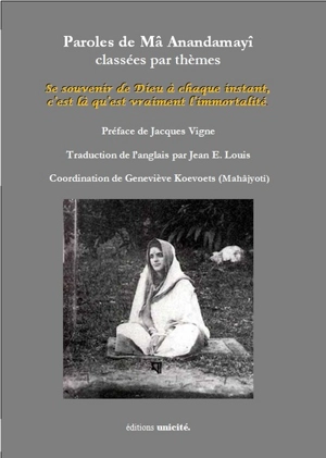 Paroles de Mâ Anandamayî classées par thèmes - Anandamayi