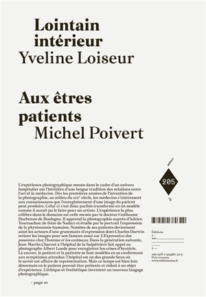 Lointain intérieur. Aux êtres patients - Michel Poivert