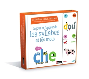 Je joue et j'apprends les syllabes et les mots - Cécile Zamorano