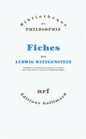 Fiches - Ludwig Wittgenstein
