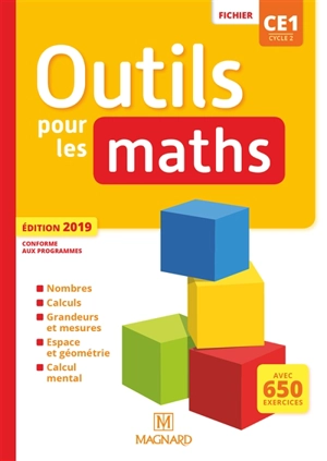 Outils pour les maths CE1, cycle 2 : fichier : conforme aux programmes - Natacha Besset