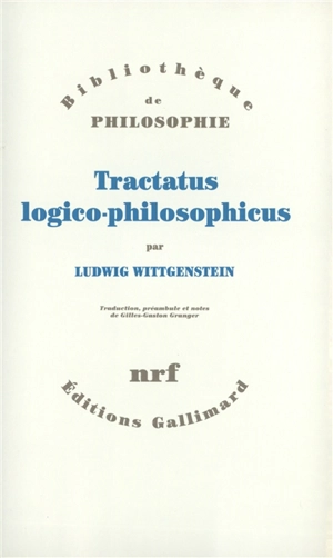 Tractatus logico-philosophicus - Ludwig Wittgenstein