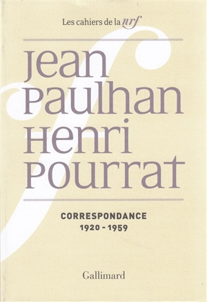Correspondance : 1920-1959 - Jean Paulhan