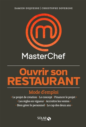 Masterchef : monter son restaurant - Damien Duquesne