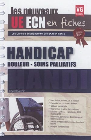 Handicap, douleur, soins palliatifs - Sylvain Bodard