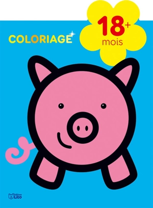 Le cochon : coloriage - Isabelle Jacqué