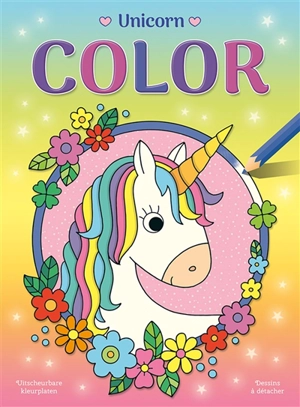 Unicorn color : dessins à détacher - Anita Engelen