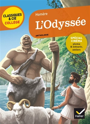 L'Odyssée : avec des extraits du scénario du film Ulysse de Mario Camerini (1954) - Homère