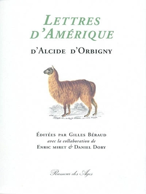 Lettres d'Amérique d'Alcide d'Orbigny